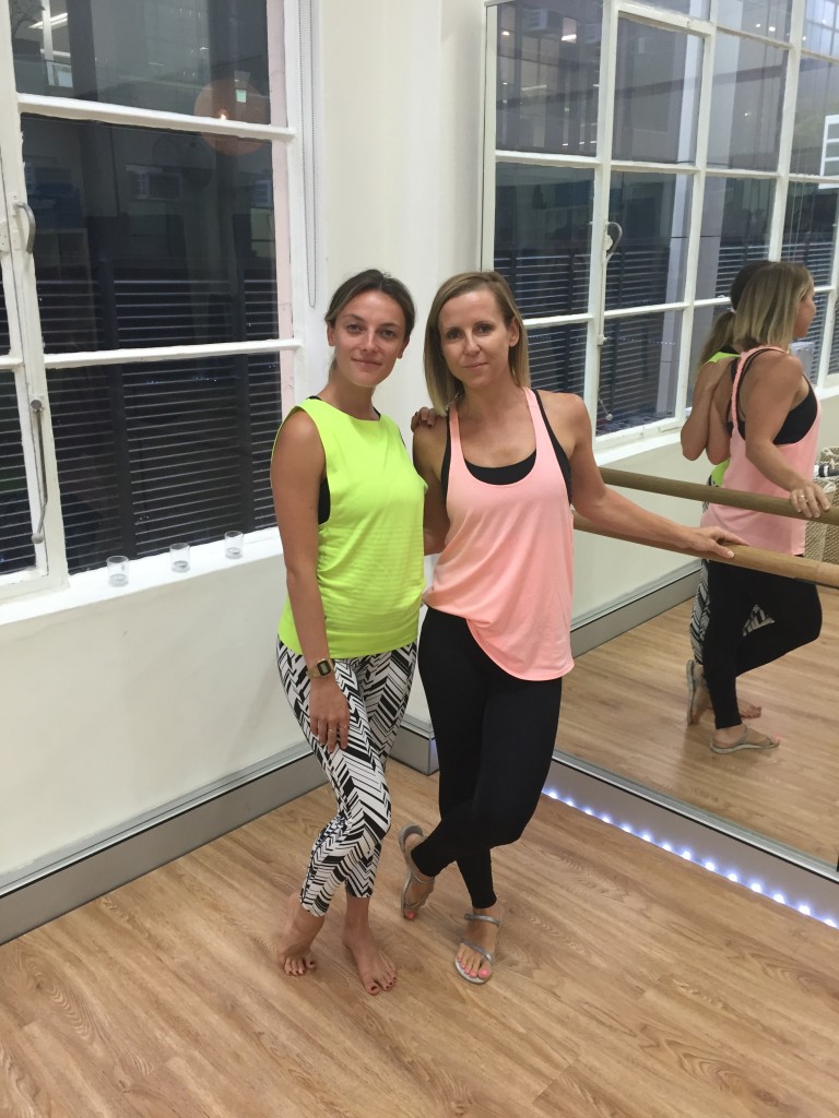 Morgan @thewelldressedworkout & Donna @thebarrestudio