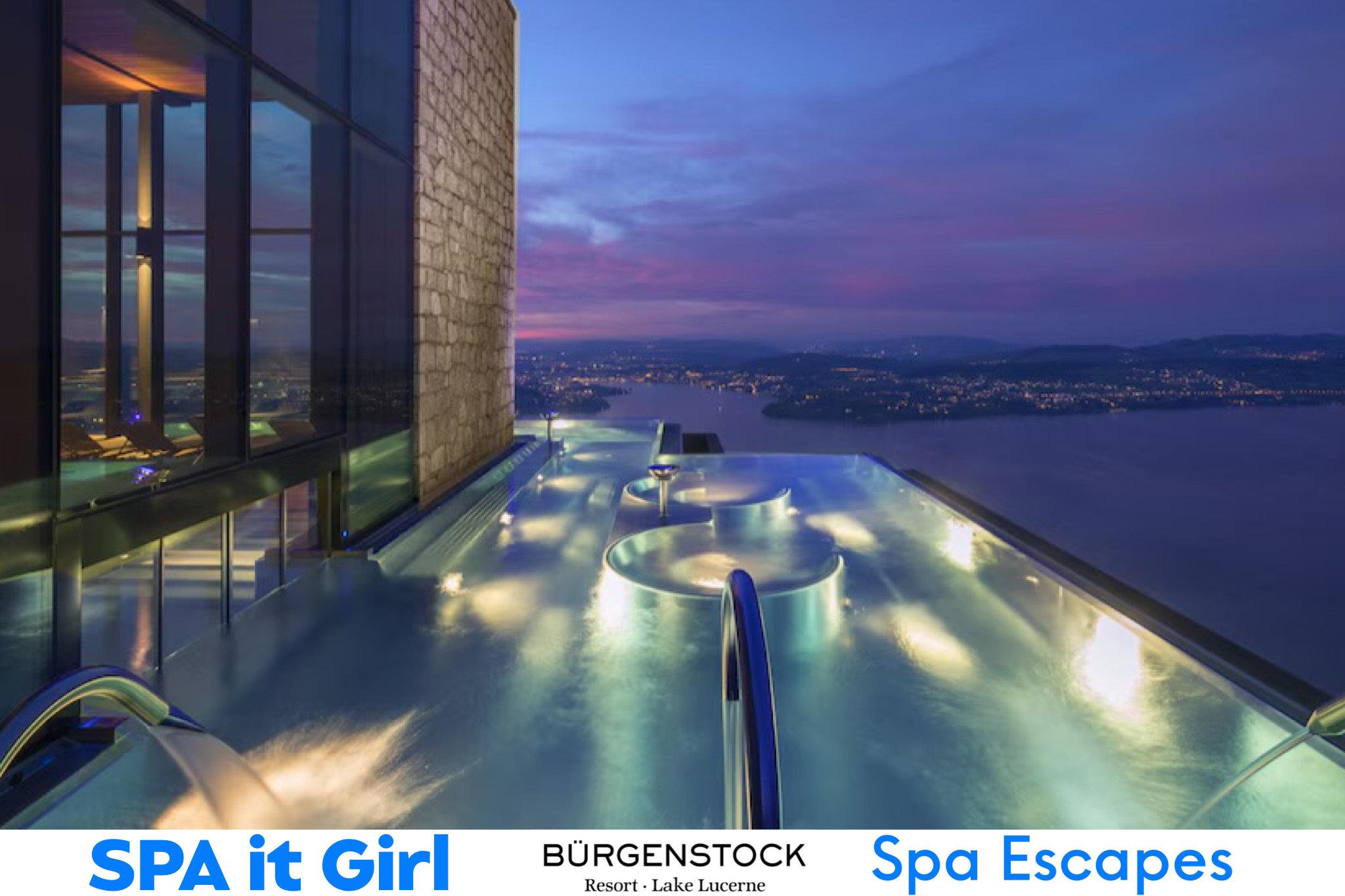 Bürgenstock Resort Lake Lucerne - Bürgenstock Alpine Spa - Spa it Girl Switzerland’s Best Luxury Spas